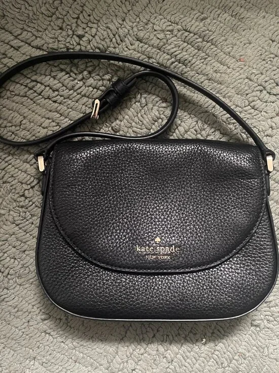 Kate Spade Leila Mini Flap Crossbody bag Black - Picture 2 of 10